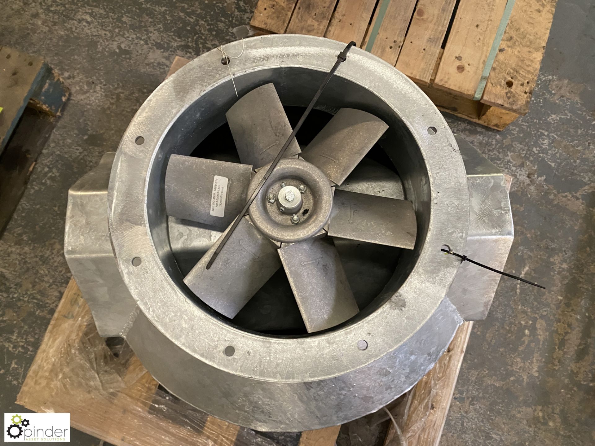 Beatsons galvanised Bifurcated Fan Unit, 300mm, unused (Location Carlisle Site 1) - Image 2 of 4