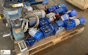 13 Motors, Geared Motors and Gearboxes, to pallet (Location Carlisle Site 2)