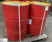 2 drums (40 gallon) Shell Diala S4 ZX-I Premium Imhibited Electrical Insulator Oil, unopened and
