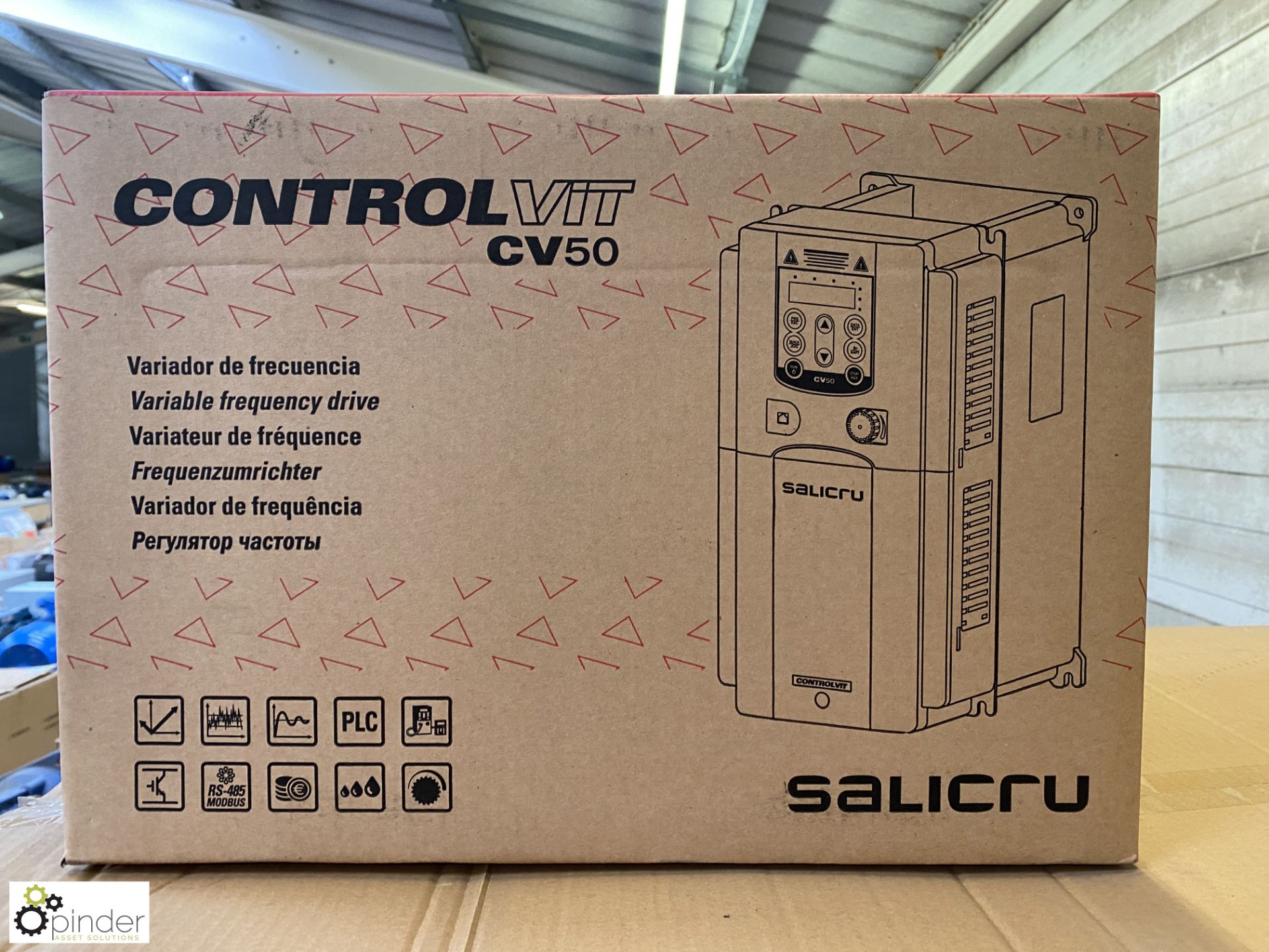 Saliaru BAT Cube3+0/62AB155 32A Battery Cabinet, with Saliaru CV50-110-4F output 11-15kw variable - Image 4 of 6