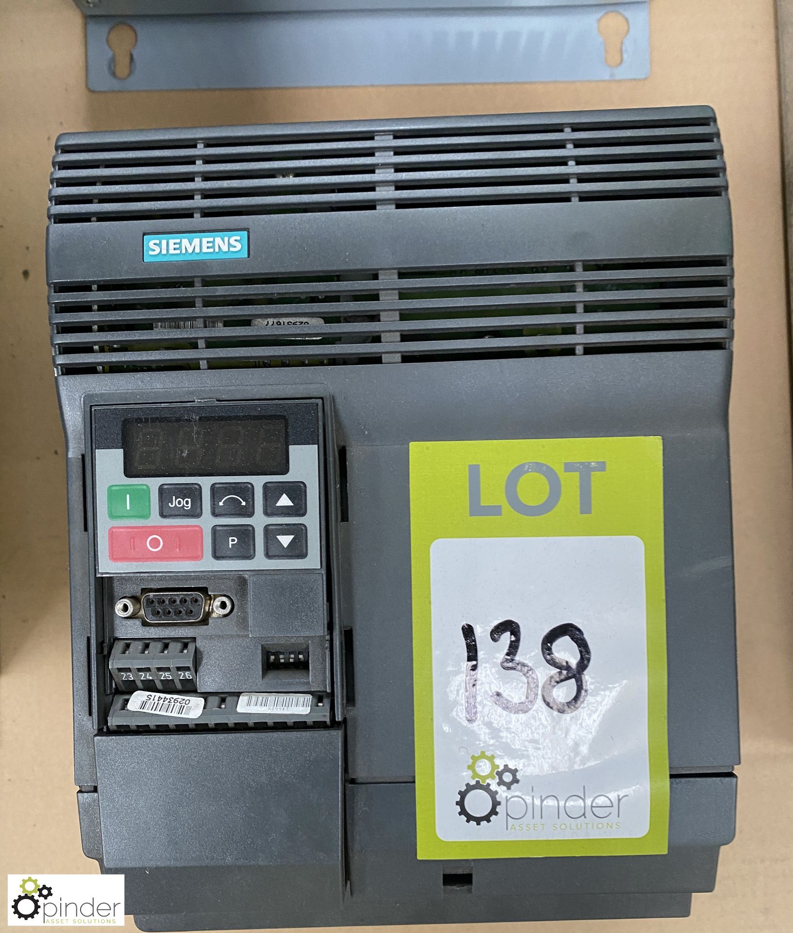 Siemens Micro Master 6SE3221-ODC50 Inverter Drive, 4kw (Location Carlisle Site 1)