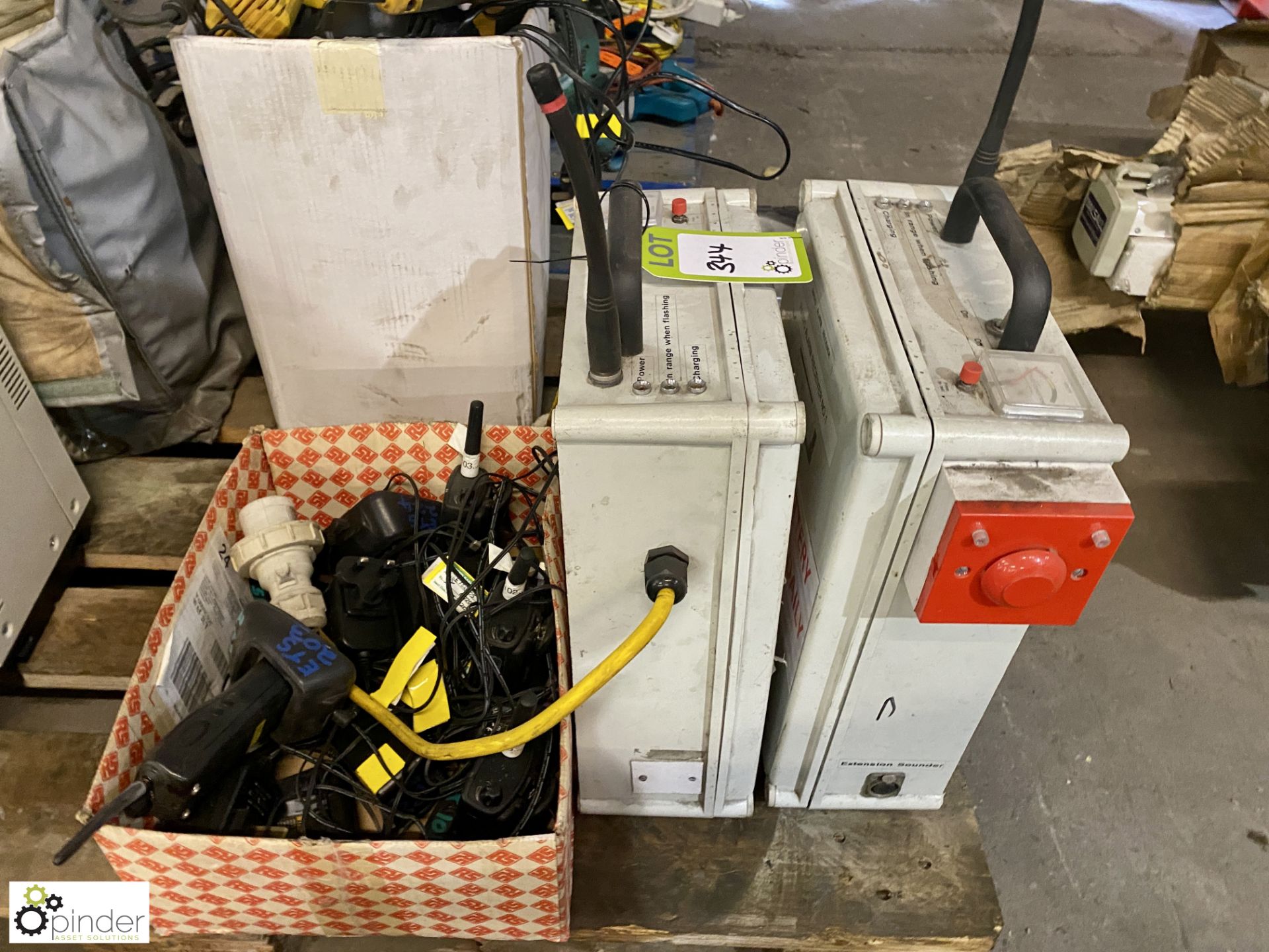 Quantity SW Radios and 2 Booster Receivers (Location Carlisle Site 1)