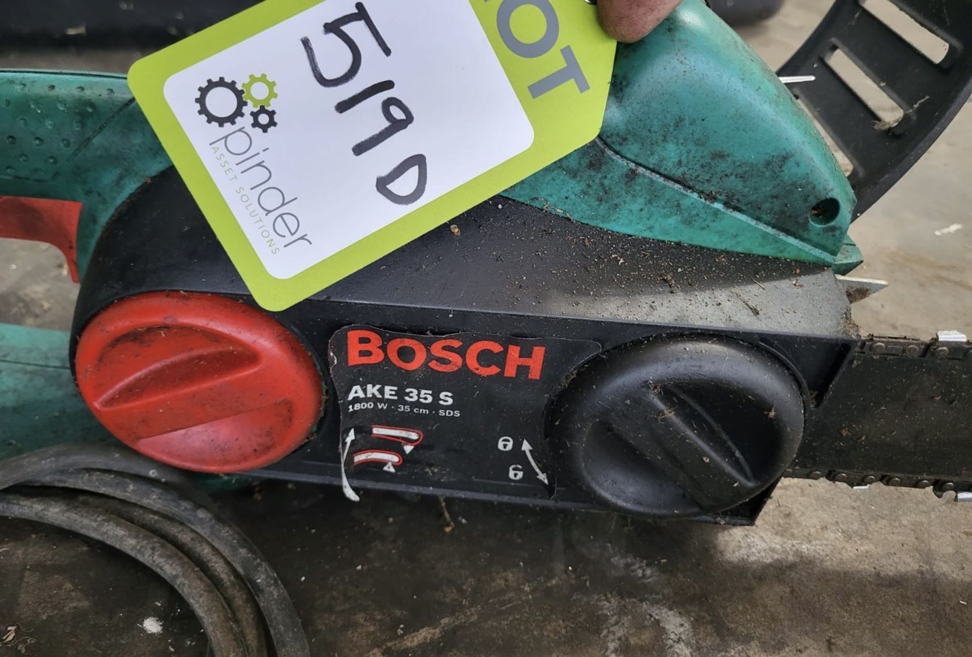 Bosch AICE35S electric Chain Saw (Location Carlisl - Image 2 of 2