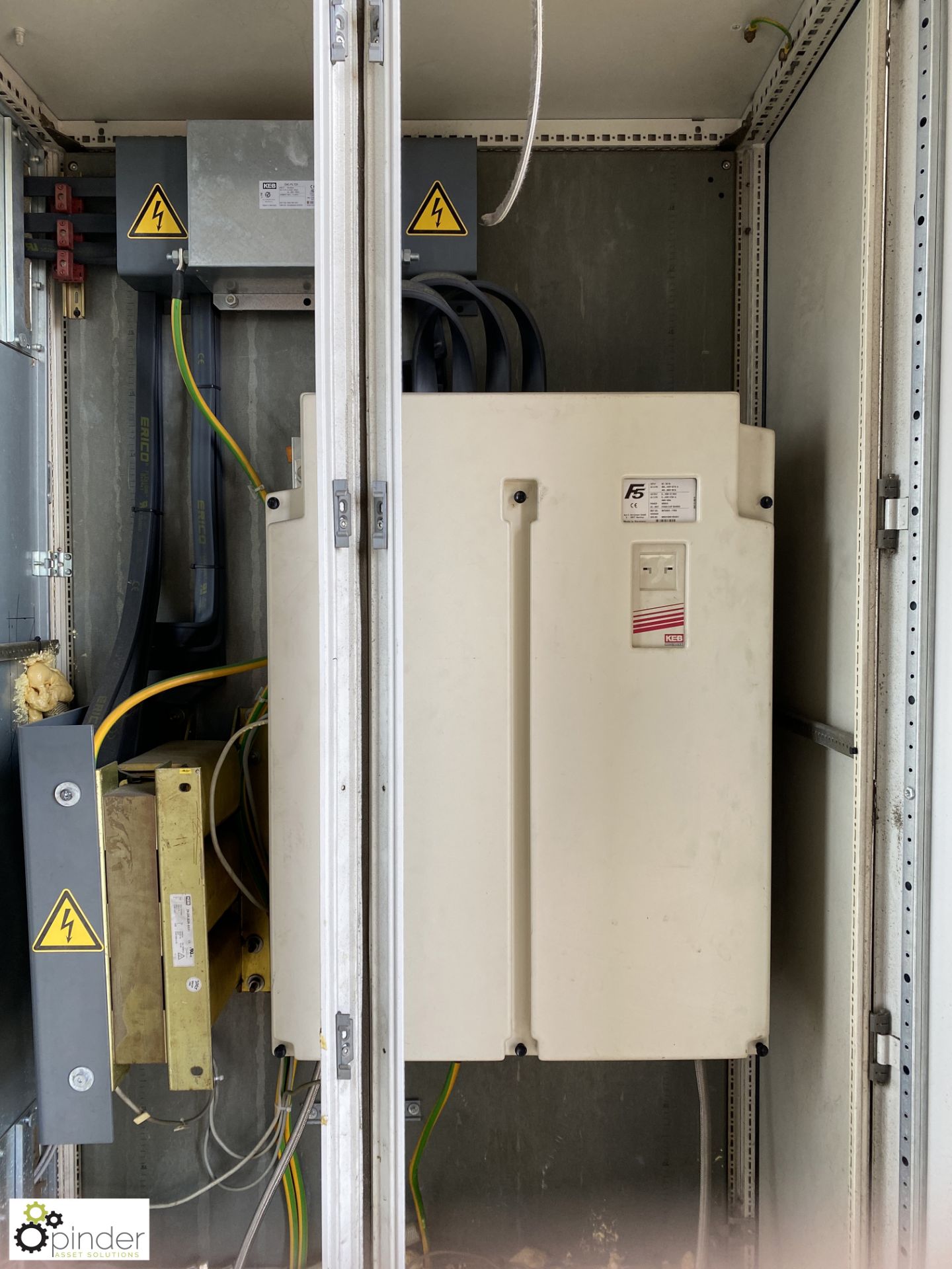KEB Combivert Inverter Drive Panel, type 30F5ABW-WVBG, 415volts, 315kw (Location Carlisle Site 1) - Image 5 of 10
