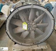 Woods galvanised Axial Ducting Fan, 600mm, 1.3kw, 1440rpm, with Schneider starter (Location Carlisle