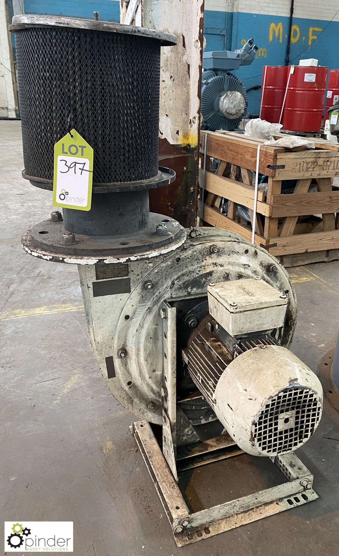 Siemens Centrifugal Fan Unit (Location Carlisle Site 2)