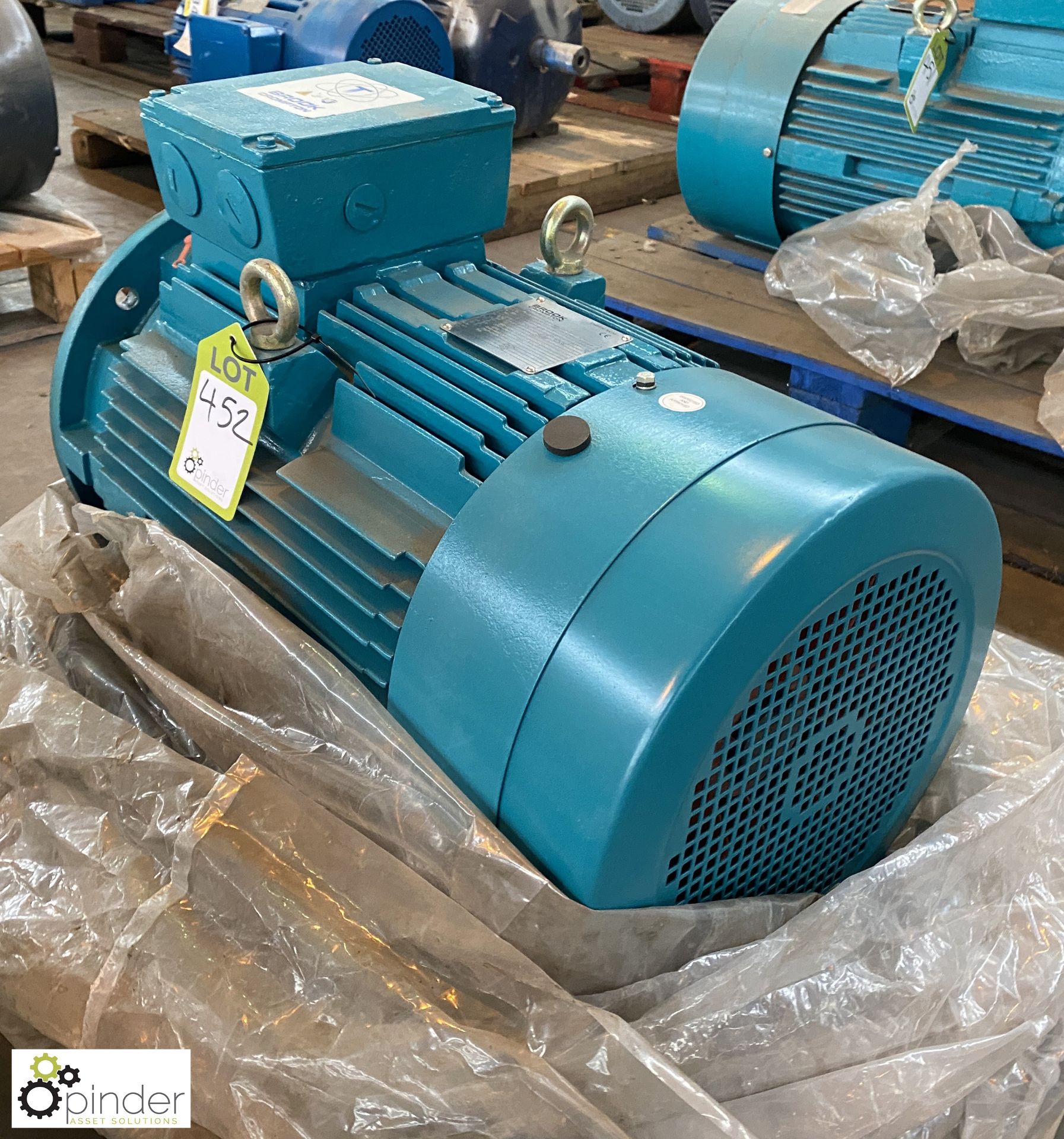 Brook Crompton T-DF180LA-D 11kw Electric Motor, 715rpm, unused (Location Carlisle Site 2) - Image 3 of 4