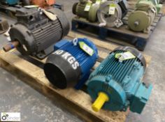 3 various Motors, to pallet (Location Carlisle Site 1)