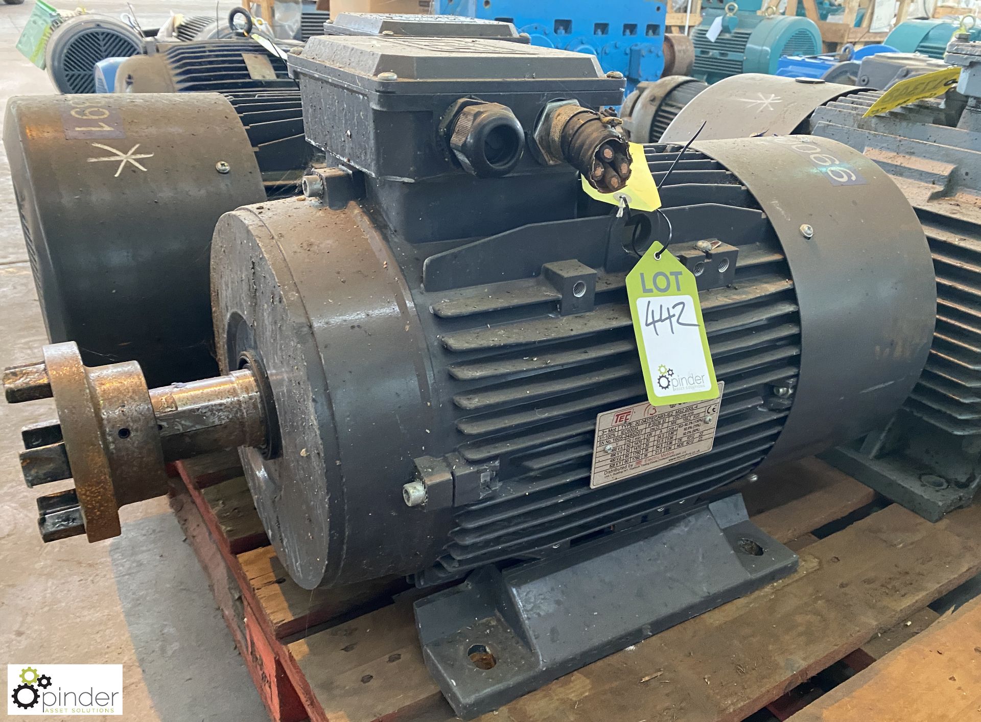 Tec Top MS2-200L-4 30kw Electric Motor, 1470rpm (Location Carlisle Site 2)