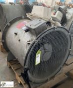 Woods galvanised Axial Ducting Fan, 480mm, 6.4kw, 2900rpm, with Telemecanique starter (Location
