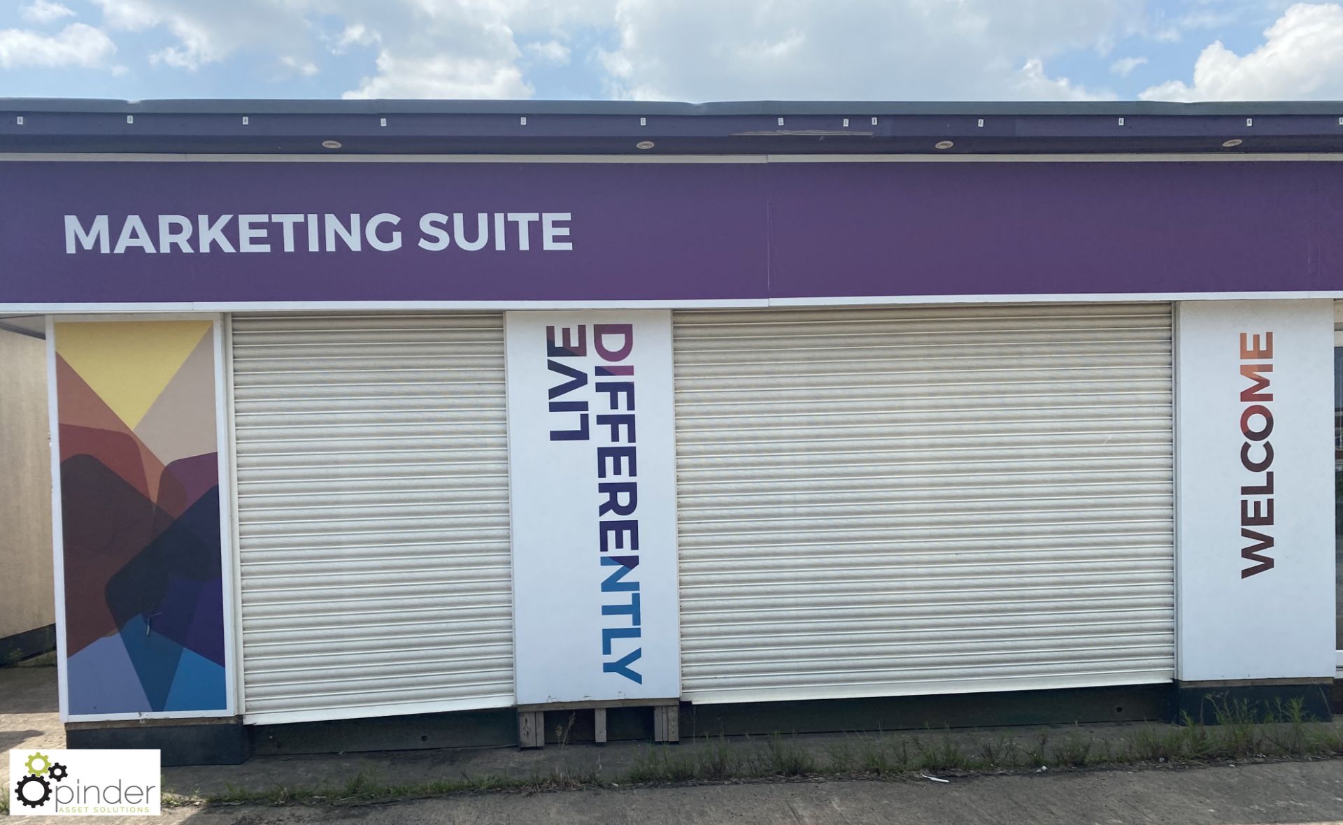 2-section Portable Marketing Suite, 3250mm x 9650m - Image 4 of 17