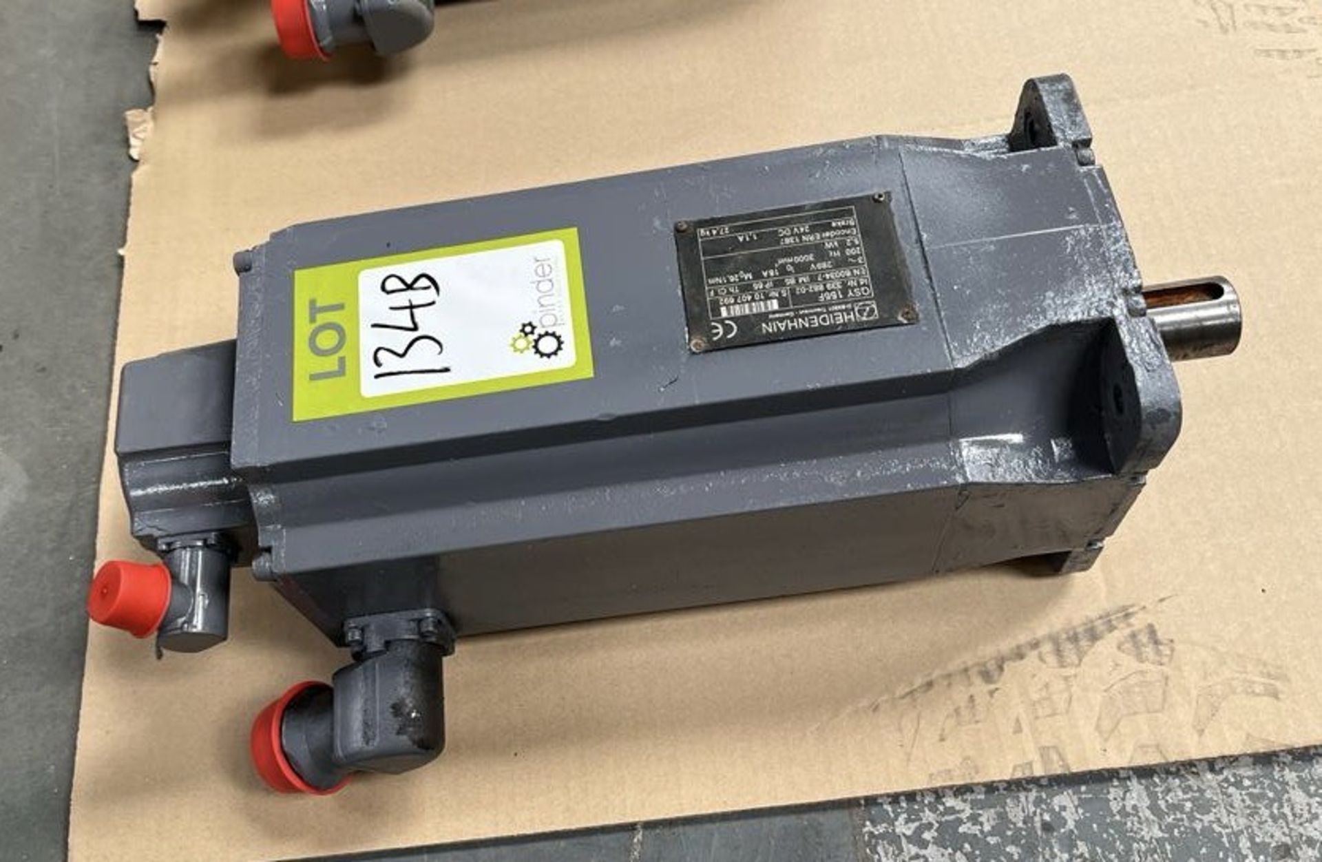 Heidenhain type QSY155F 5.2kw Servo Motor, 3000rpm