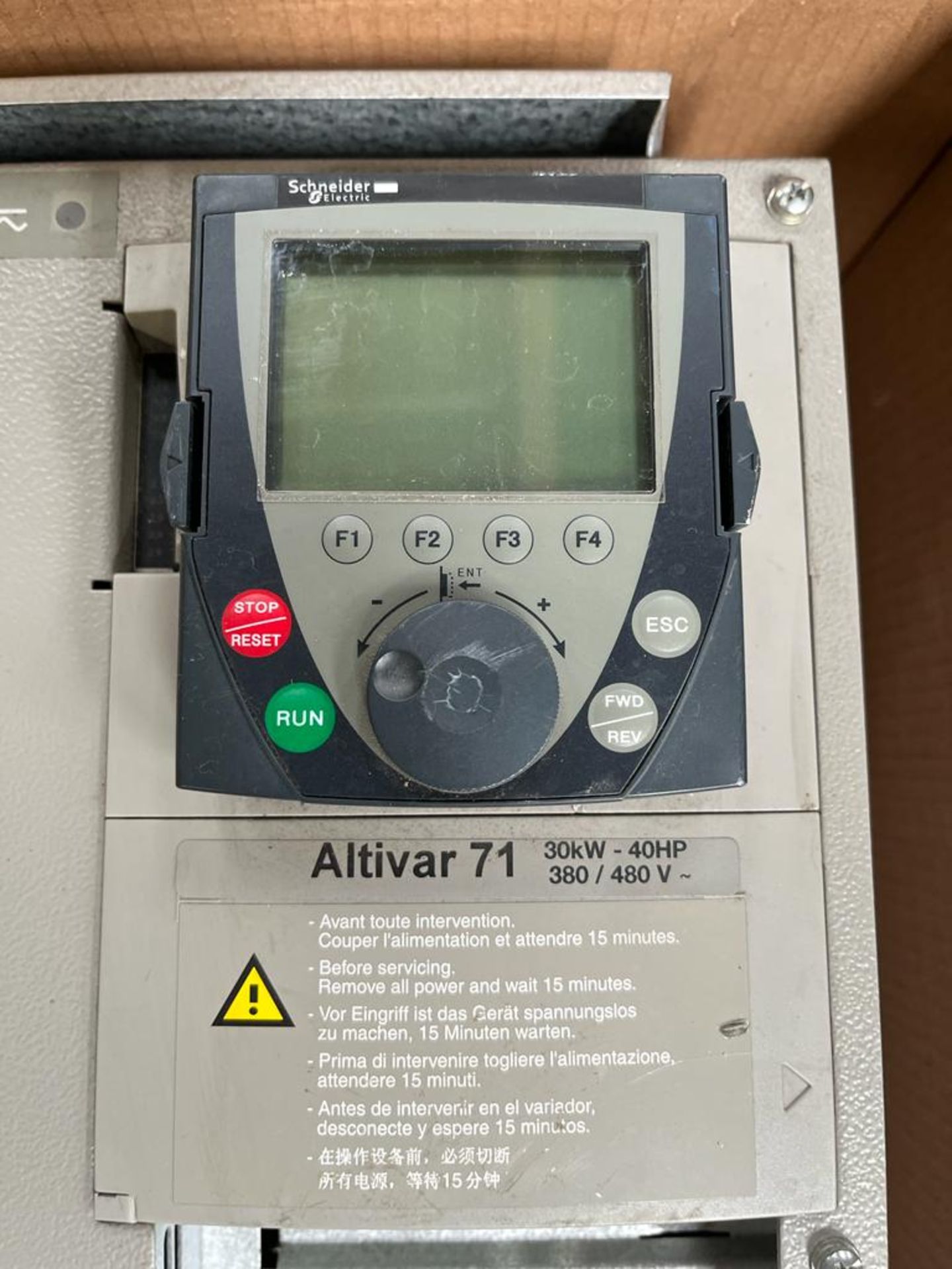 Schneider ATV71 30.0kw Inverter Drive Unit (Locati - Image 2 of 4