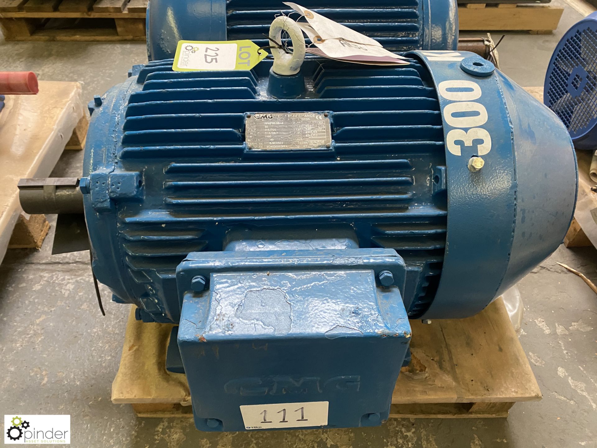CMG PPA200L-55-4 30kw Electric Motor, 1480rpm (Location Carlisle Site 1) - Image 2 of 4