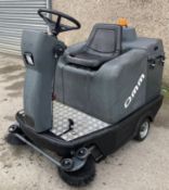 OMM Ciclope 70B ride on electric Sweeper, year 201
