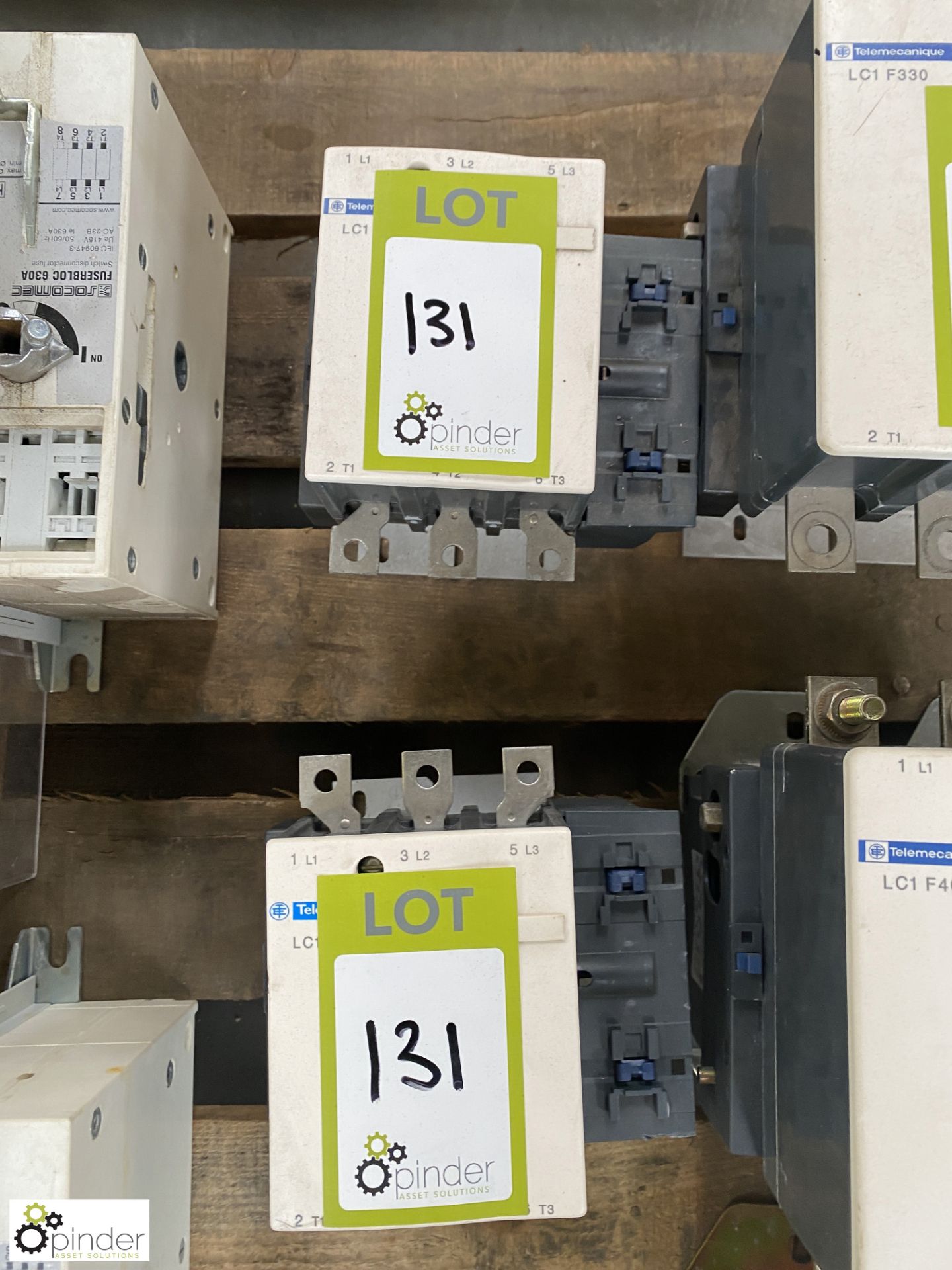 5 various Telemecanique Contactors, up to 400amps (Location Carlisle Site 1) - Image 4 of 5