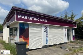 2-section Portable Marketing Suite, 3250mm x 9650m