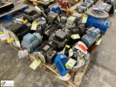 22 various Electric Motors, to pallet (Location Carlisle Site 1)