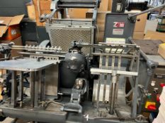 Heidelberg GTP 340 x 460 Hot Foil Stamping Platen,