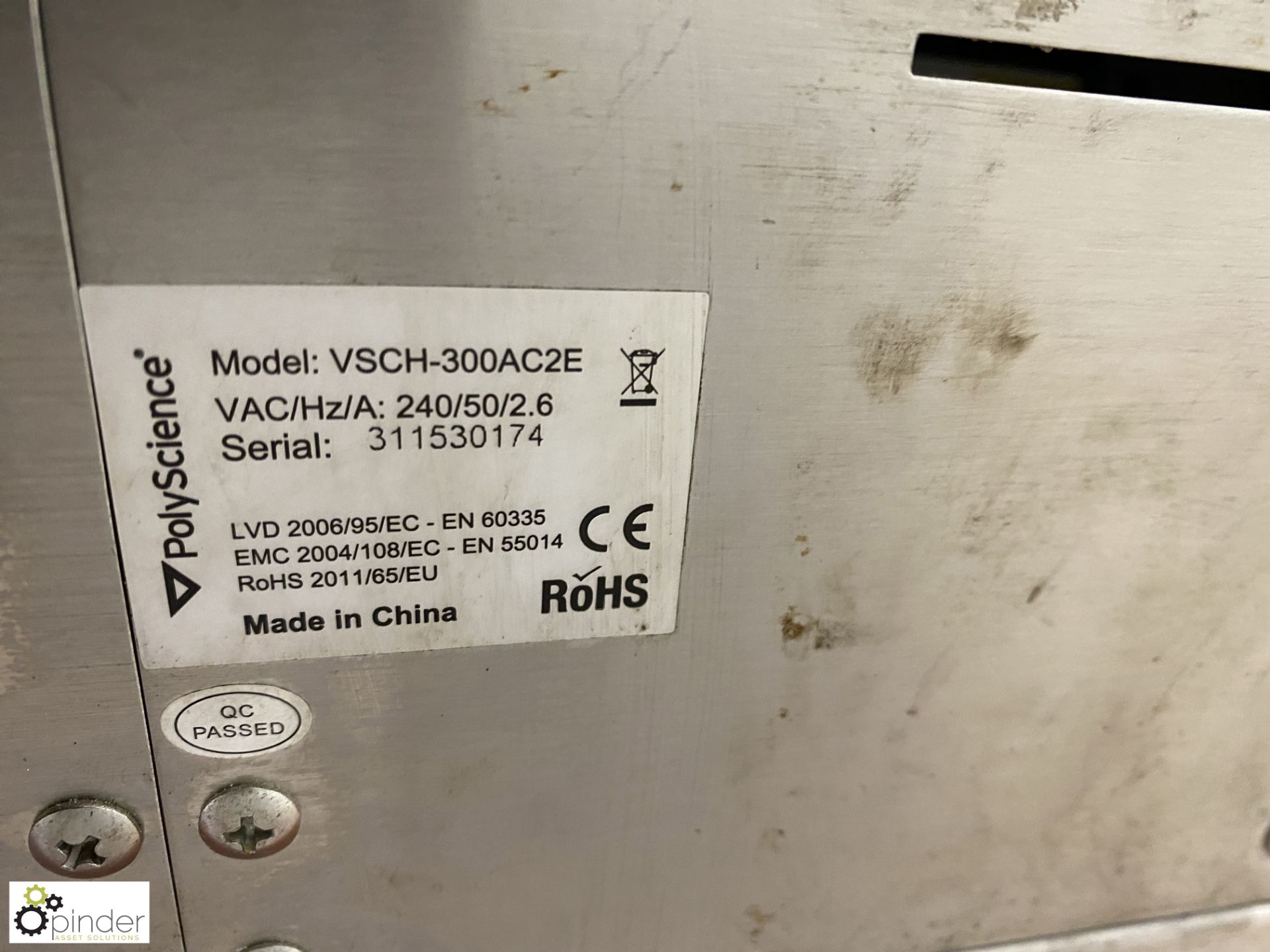 Polyscience M-USCH-300 AC2E Vacuum Packer, 240volts, with stainless steel stand (Lift Out Fee: £30 - Image 4 of 5