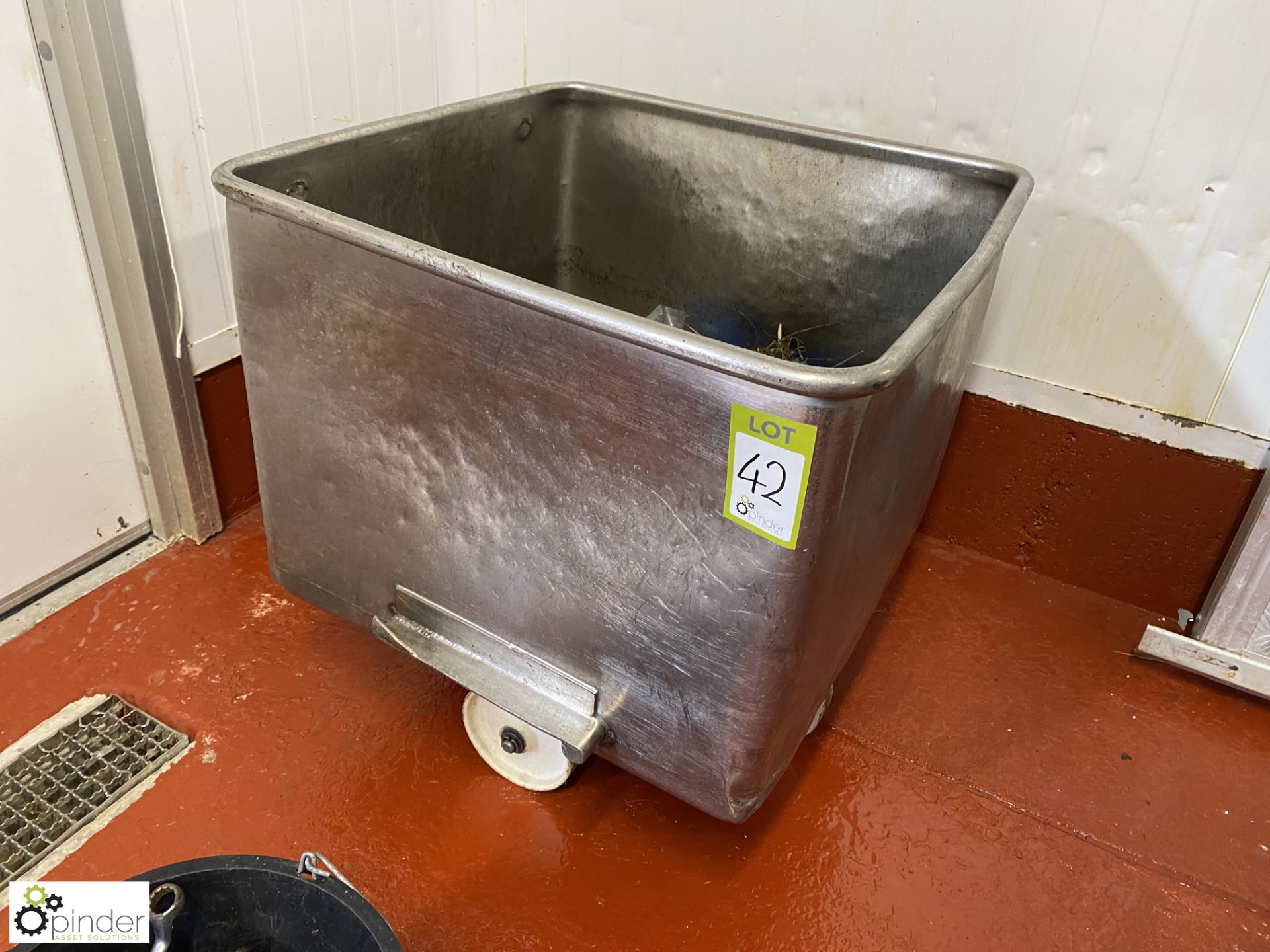 Stainless steel Ingredients Bin, 660mm x 670mm x 690mm (Lift Out Fee: £10 plus VAT) - Image 2 of 3