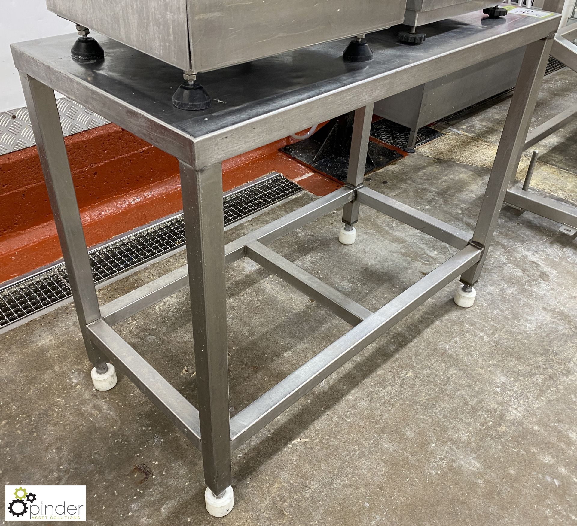 Stainless steel Preparation Table, 1000mm x 500mm x 830mm (Lift Out Fee: £10 plus VAT) - Image 2 of 3