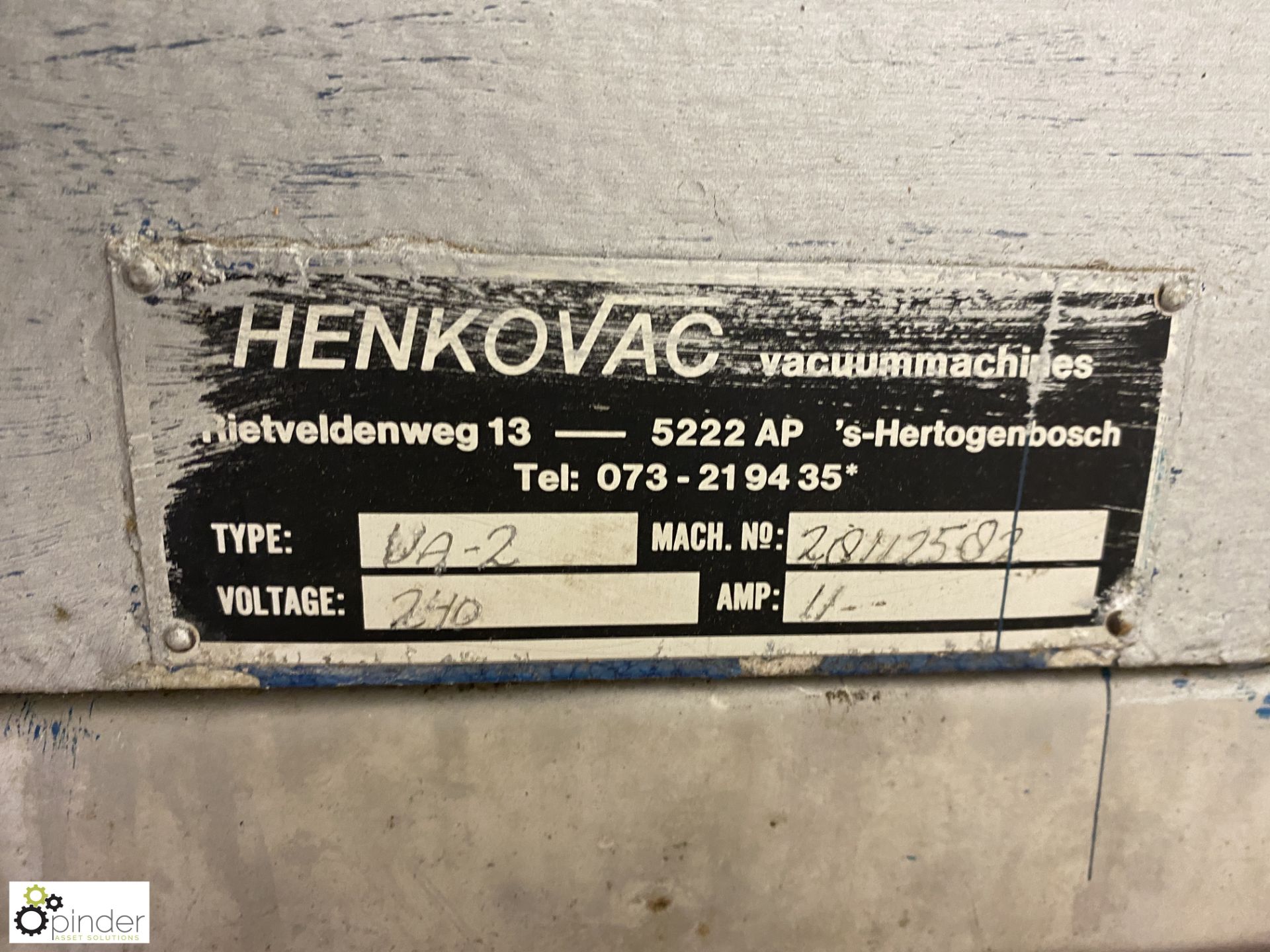 Henko Vac VA2 Vacuum Packer, 240volts (Lift Out Fee: £30 plus VAT) - Image 4 of 5