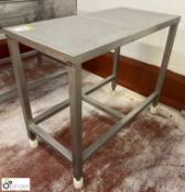 Stainless steel Preparation Table, 1000mm x 500mm x 850mm (Lift Out Fee: £20 plus VAT)