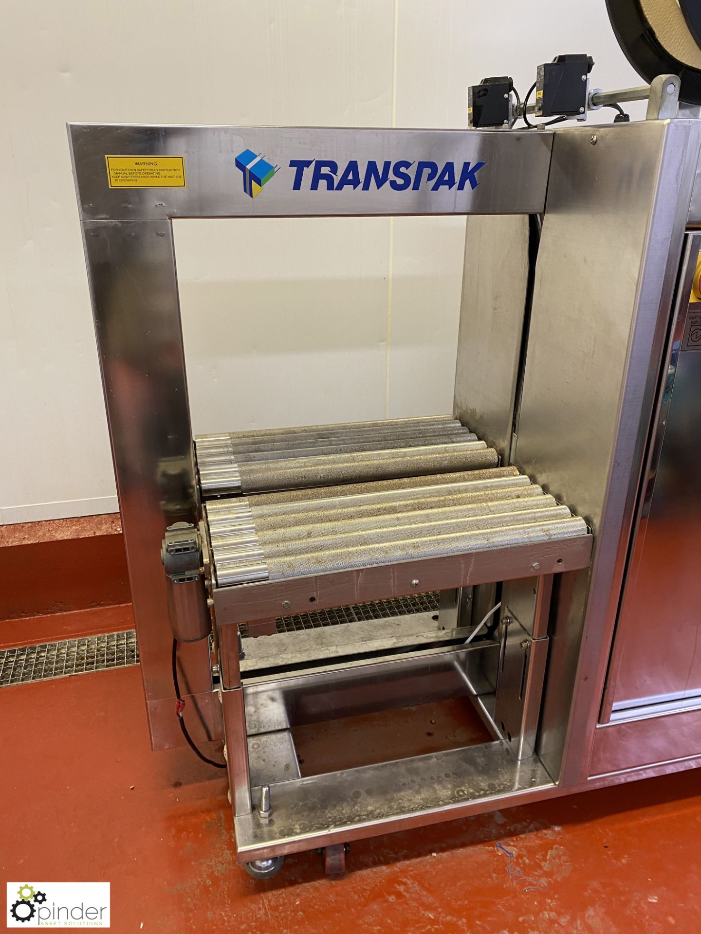 Transpak TP-601 YAS stainless steel Band Strapper (Lift Out Fee: £40 plus VAT) - Image 2 of 7