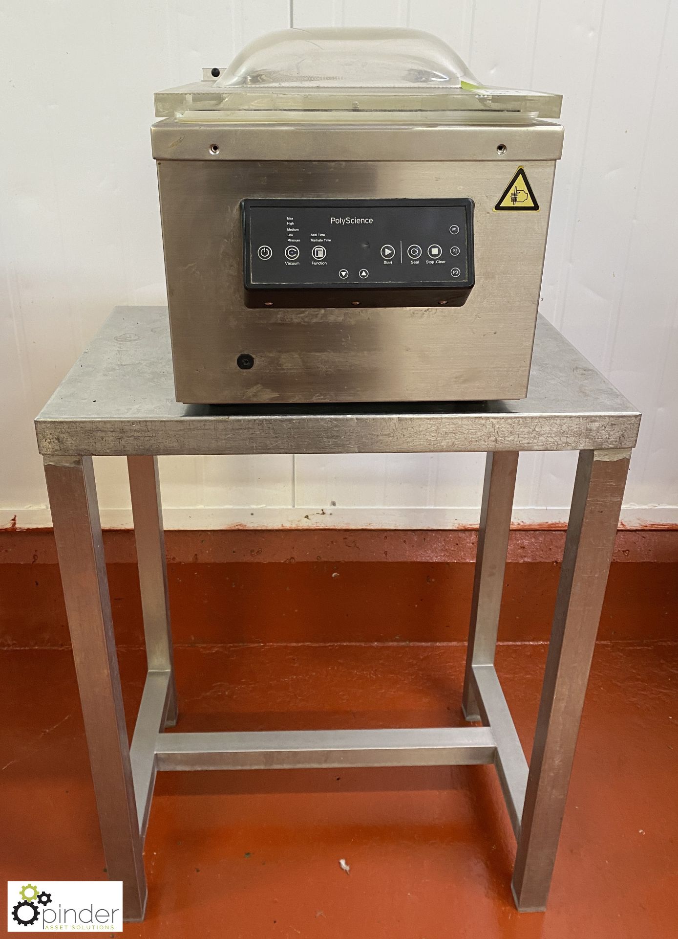 Polyscience M-USCH-300 AC2E Vacuum Packer, 240volts, with stainless steel stand (Lift Out Fee: £30 - Image 2 of 5