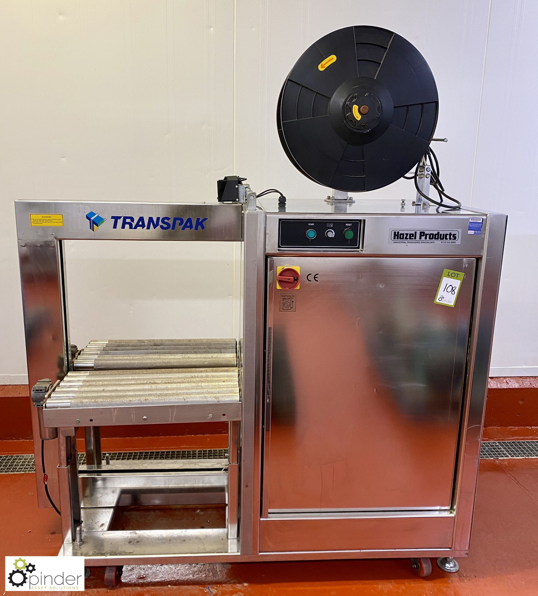 Transpak TP-601 YAS stainless steel Band Strapper (Lift Out Fee: £40 plus VAT)