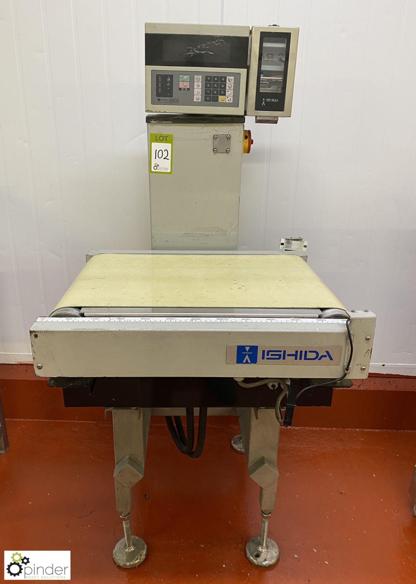 Ishida DACS-W-180-SB-PB-N Check Weigher, with digital read out and printer (Lift Out Fee: £30 plus