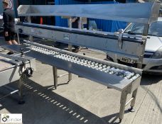 Kensal stainless steel Sorting Conveyor, 3000mm (Lift Out Fee: £20 plus VAT)
