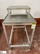 Stainless steel Weigh Scale Stand, 525mm x 815mm x 930mm (Lift Out Fee: £10 plus VAT)