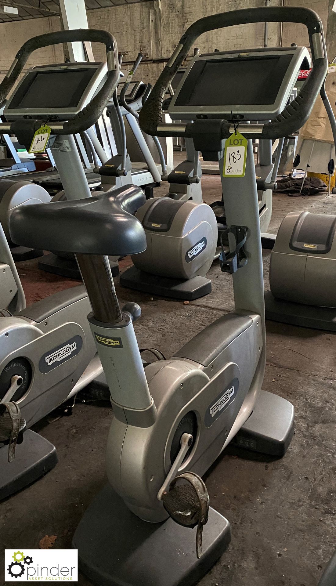 Technogym Upright Exercise Bike