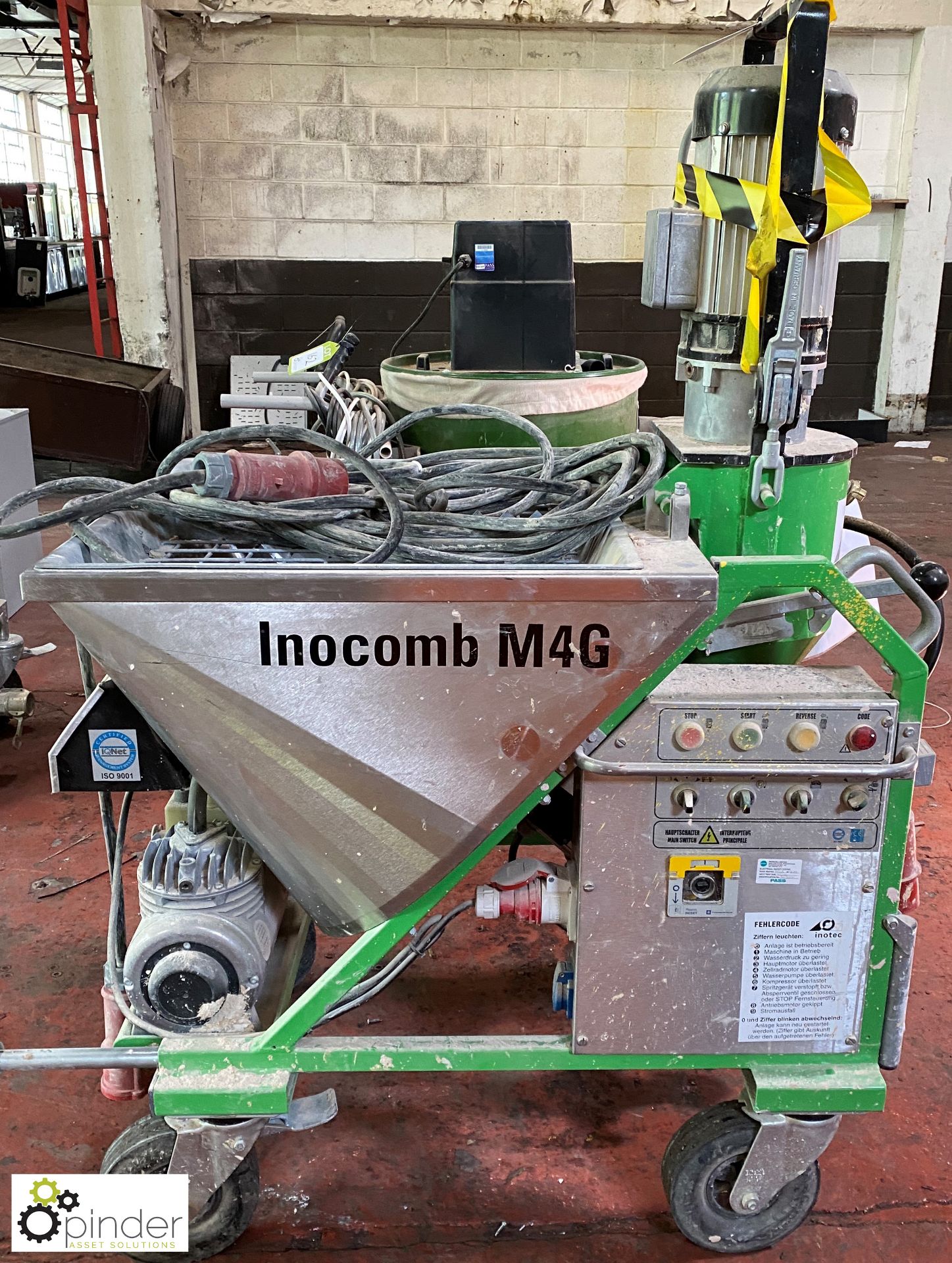 Inocomb M4G mobile Mixing Pump, 400volts - Image 2 of 6