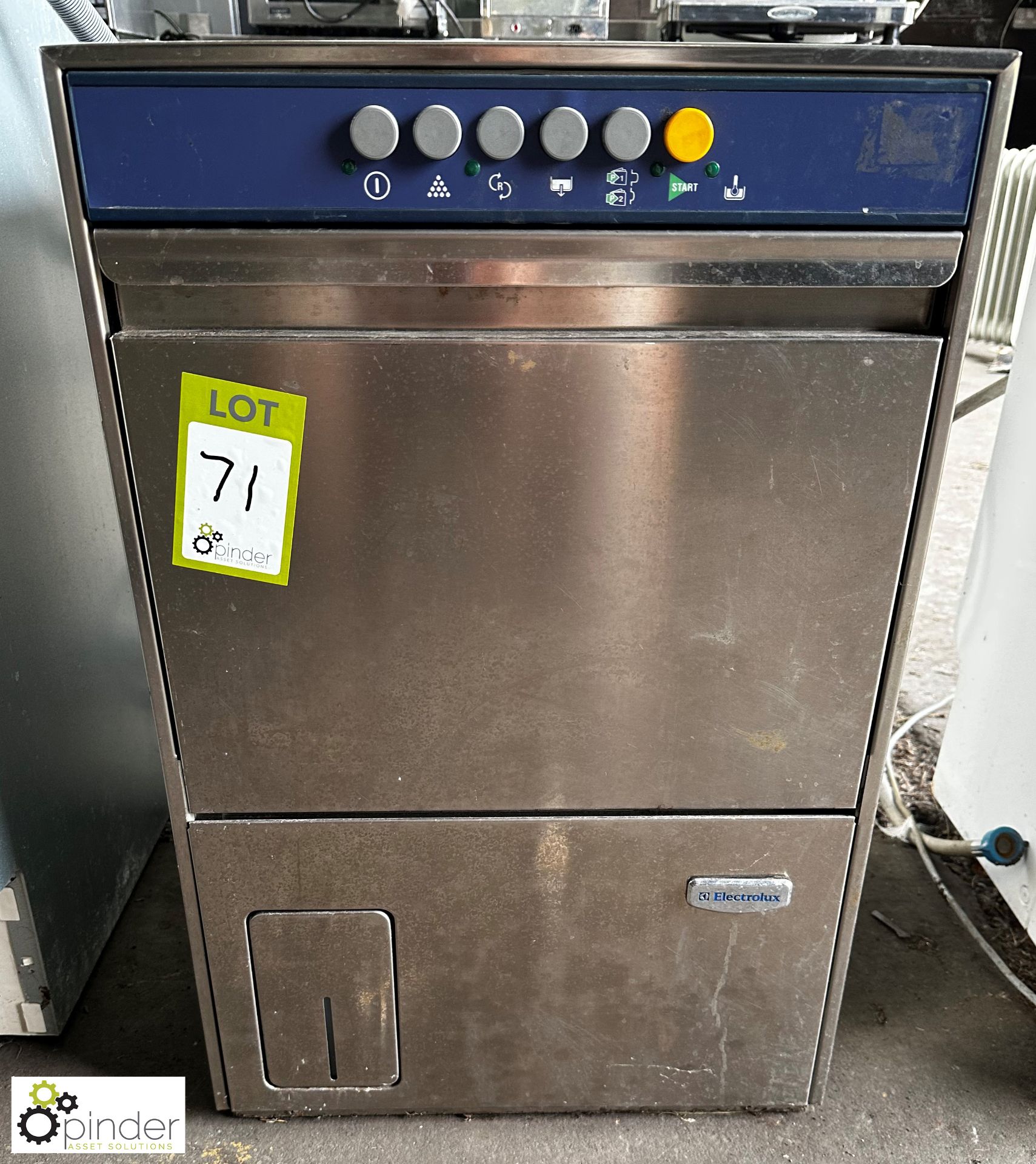 Electrolux stainless steel Glass Washer, 240volts