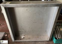 Stainless steel Tray, 1600mm x 1000mm x 200mm