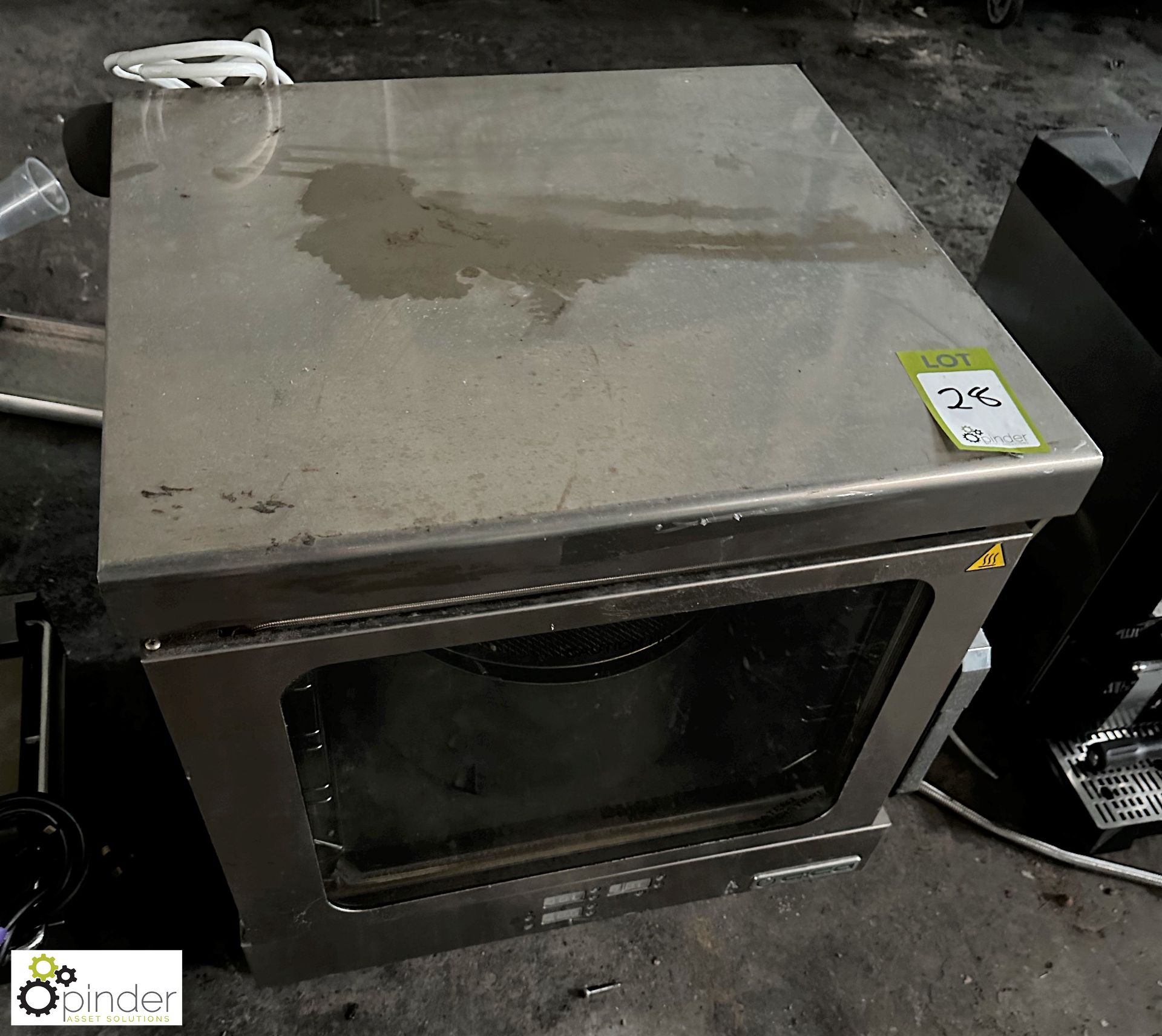 Cica stainless steel 3-tray Oven, 240volts - Image 3 of 5