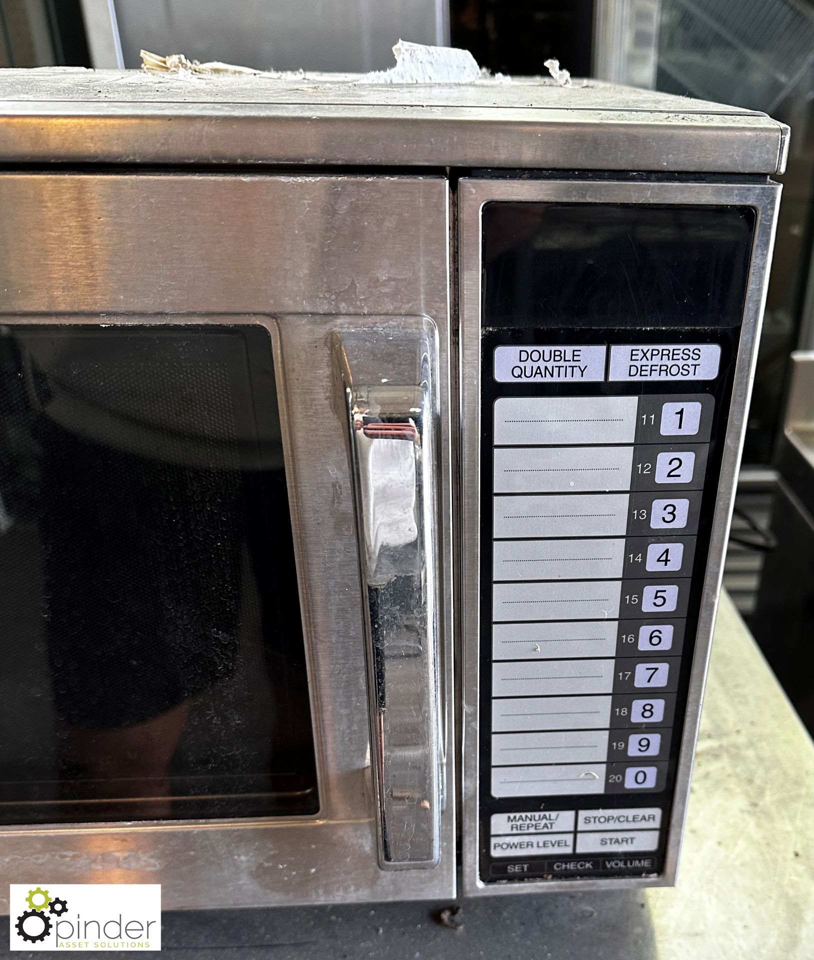 Sharp R24A stainless steel Microwave Oven - Image 2 of 4