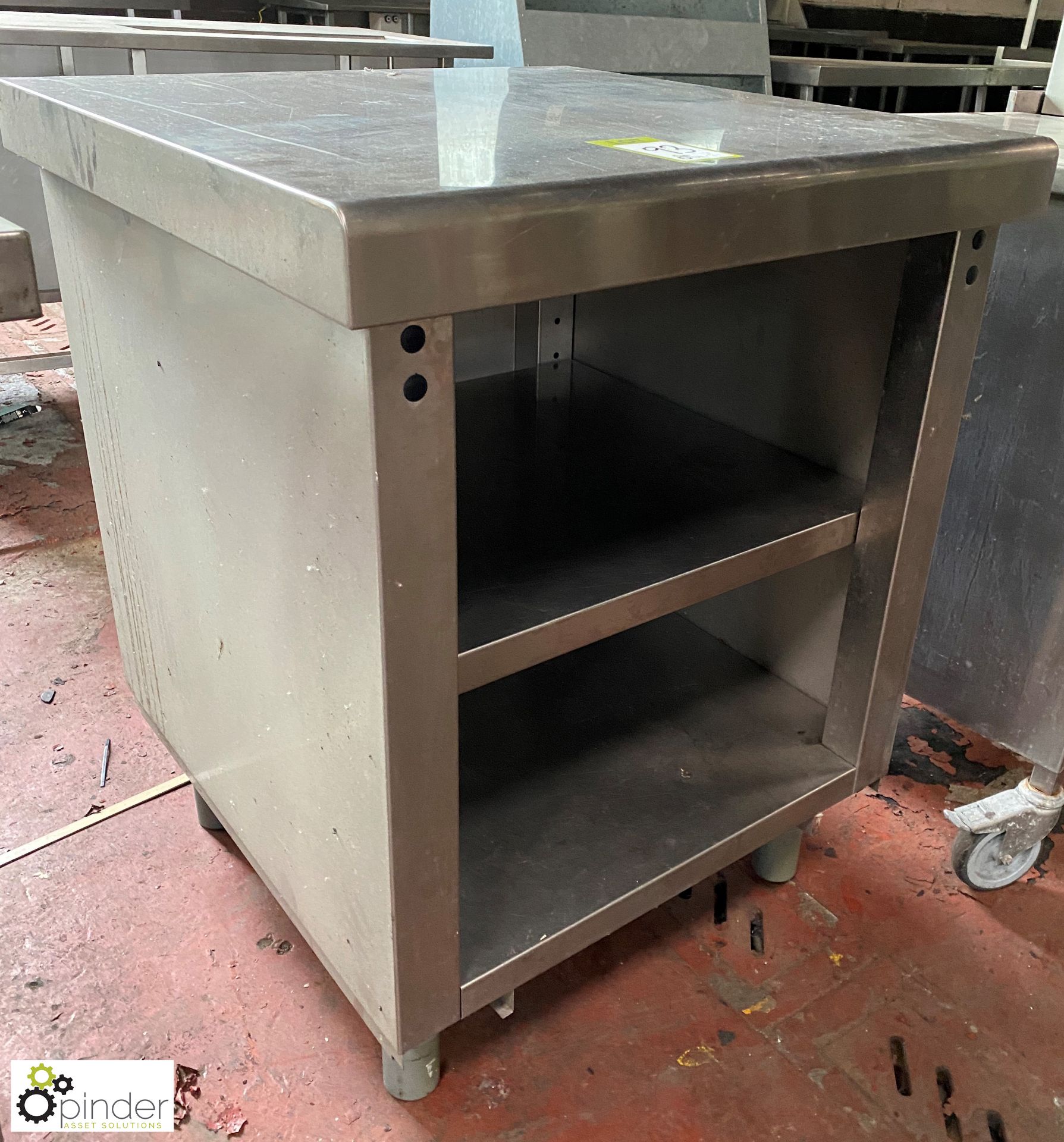 Stainless steel Storage Unit, 725mm x 750mm x 920mm - Image 2 of 3