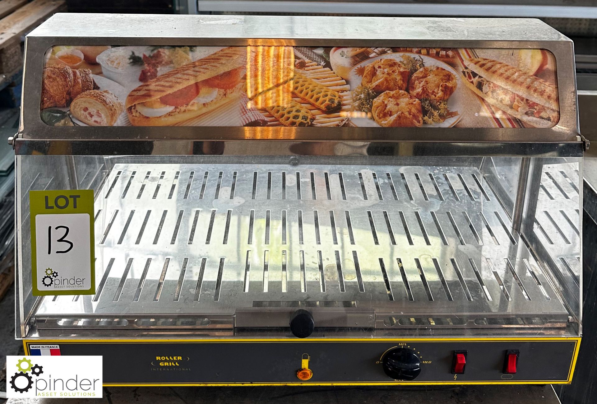 Roller Grill Hot Food Display, 240volts