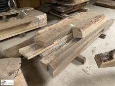 Approx 11 various Oak Boards and Beams, to pallet