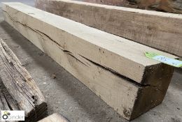 Air dried Oak Beam, 1910mm x 185mm x 190mm