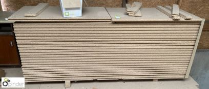 Approx 25 sheets heavy duty Chipboard Flooring, 2400mm x 600mm x 38mm