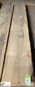 Air dried Spalted Beech Board, 2720mm x 380mm x 100mm