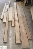 8 various Oak Boards and Beams