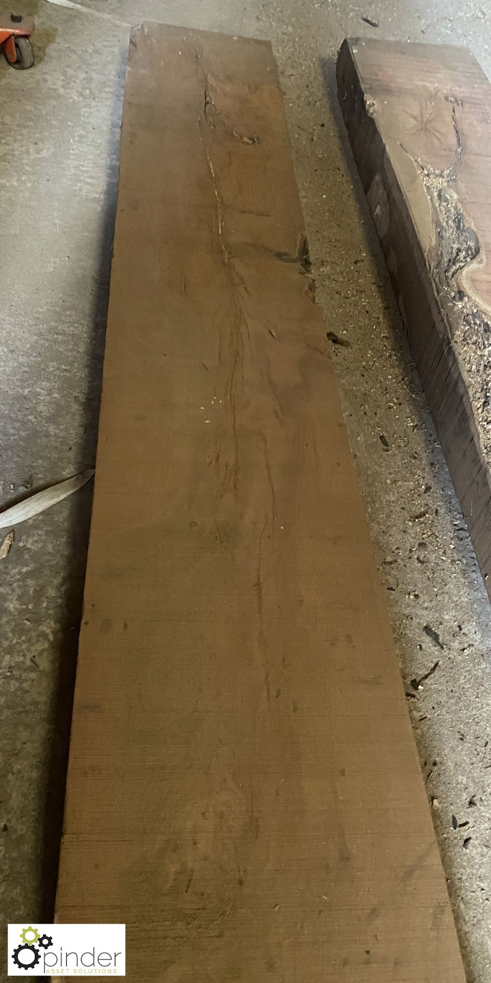 Air dried Yew Board, 2550mm x 2800mm x 100mm - Image 6 of 7