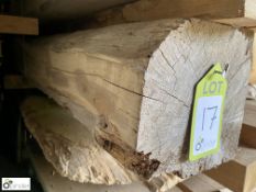 Air dried Yew Beam, 3640mm x 250mm x 200mm