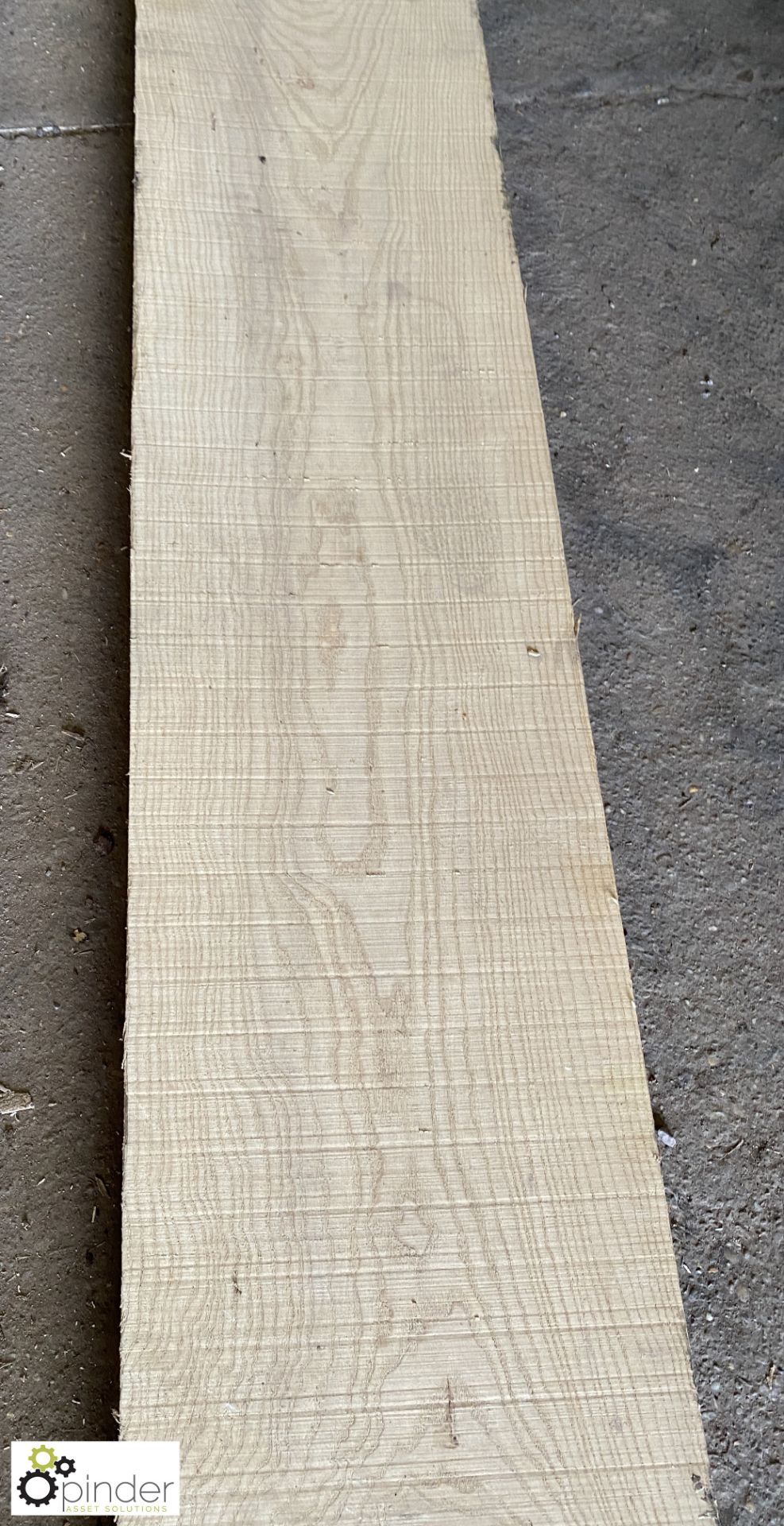 Air dried Oak Board, 2600mm x 360mm x 95mm - Image 4 of 7